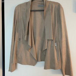 Tan Vegan Suede Bagatelle Jacket